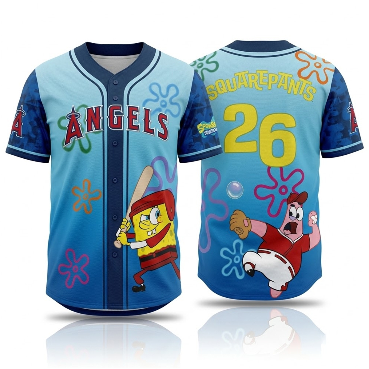 LA Angels SpongeBob Angels Jersey 2026 Giveaway 1 LA Angels SpongeBob Angels Jersey 2026 Giveaway 1