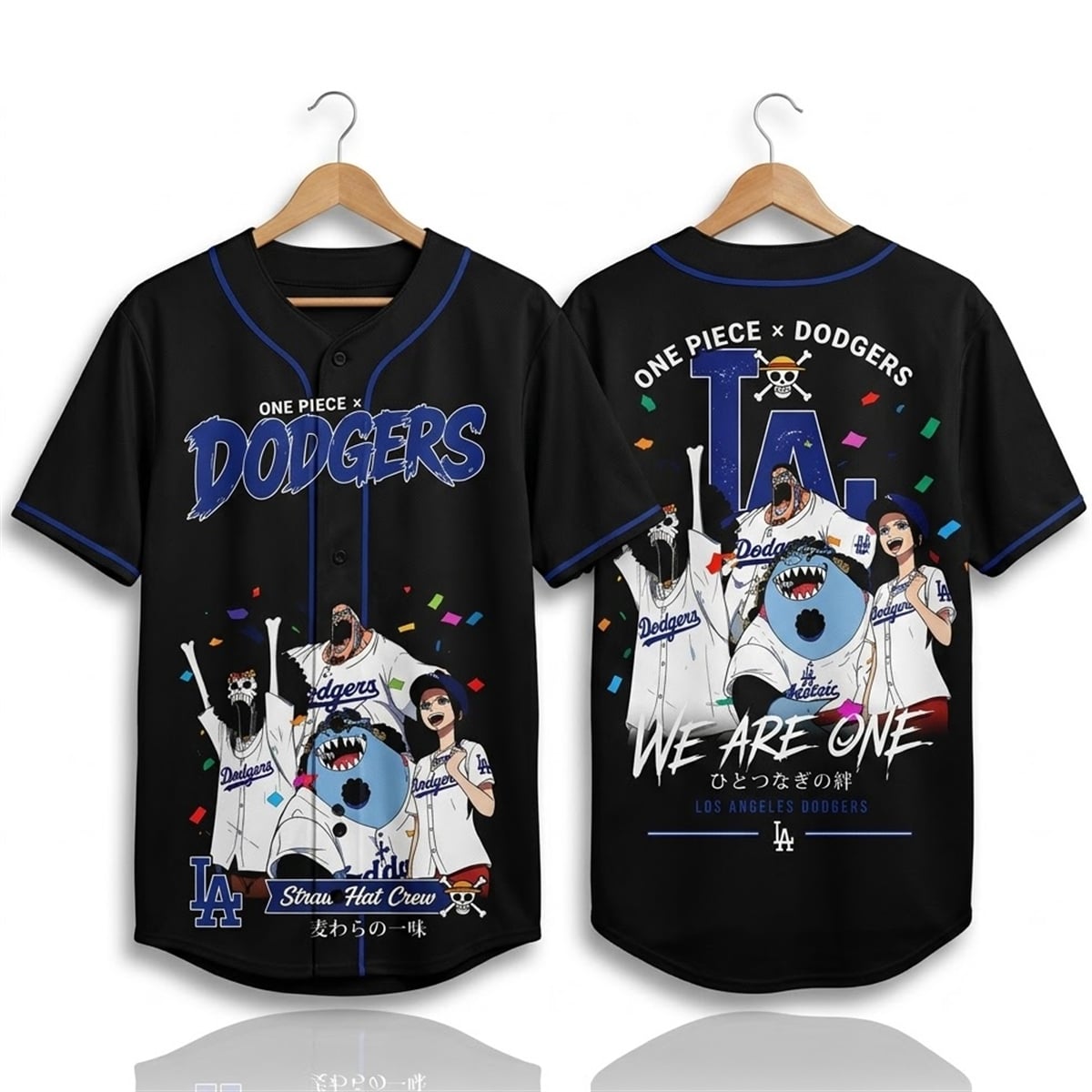 LA Dodgers One Piece Night 2026 Straw Hat Crew Jersey 1 LA Dodgers One Piece Night 2026 Straw Hat Crew Jersey 1