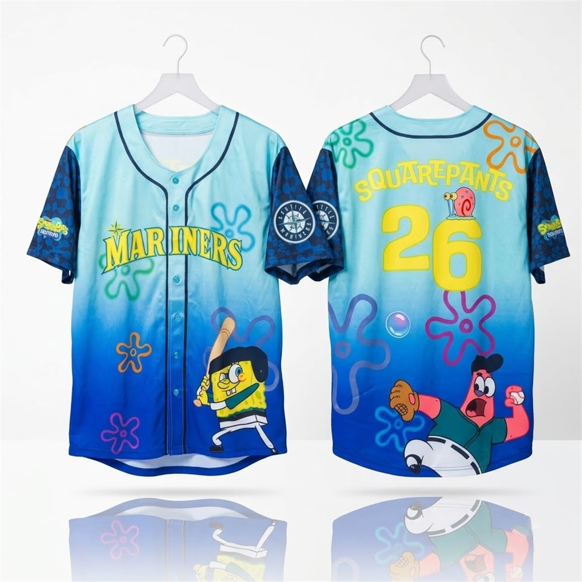 Mariners SpongeBob SquarePants Night Jersey 2026 Giveaway 1 Mariners SpongeBob SquarePants Night Jersey 2026 Giveaway 1