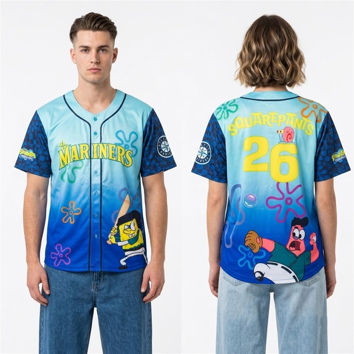 Mariners SpongeBob SquarePants Night Jersey 2026 Giveaway 2 Mariners SpongeBob SquarePants Night Jersey 2026 Giveaway 2