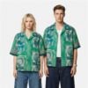 Mike Tyson Blue The Shapes Hawaiian Shirt 2