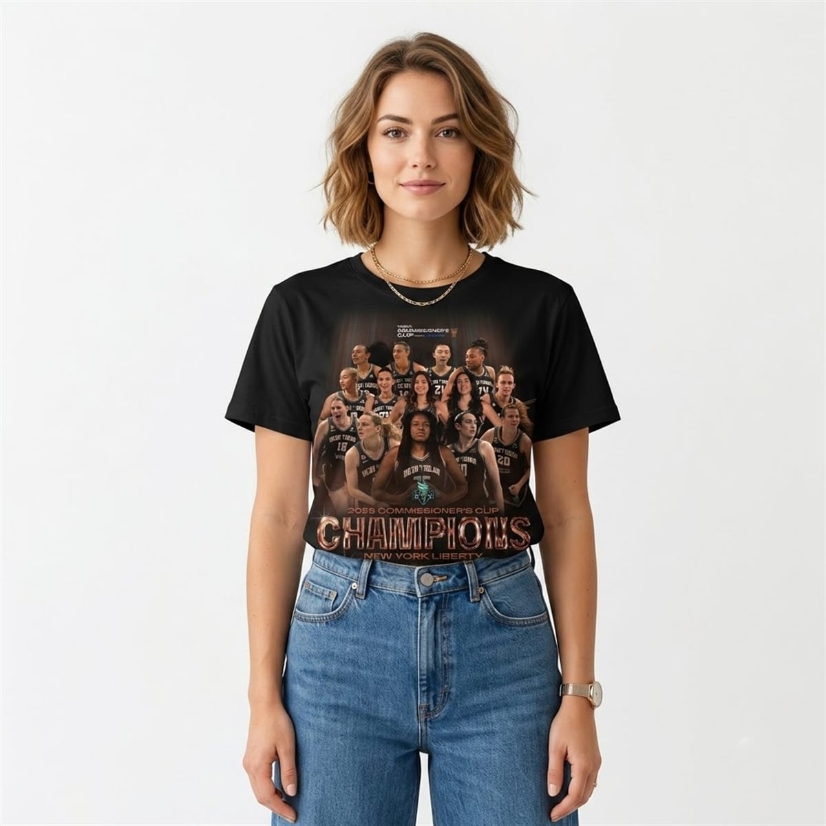 NY Liberty 2026 Commissioner's Cup Champions Shirt NY Liberty 2026 Commissioner's Cup Champions Shirt