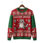 Raccoon Jimothy The Rocket Raccoon Ugly Sweater