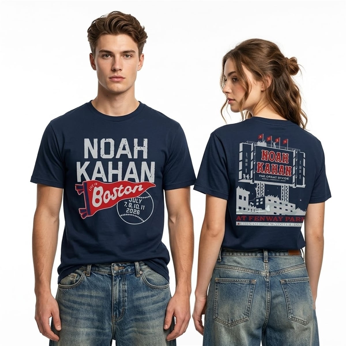 Red Sox Noah Kahan The Great Divide Tour 2026 Shirt 2 Red Sox Noah Kahan The Great Divide Tour 2026 Shirt 2
