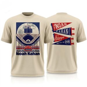 Chicago Cubs Noah Kahan at Wrigley Field 2026 Shirt 1