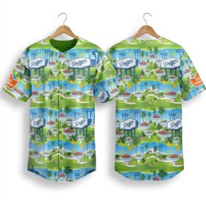 2026 LA Dodgers Hawaiian Night Jersey 1