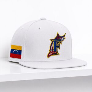 2026 Marlins Venezuelan Heritage Night Hat 0