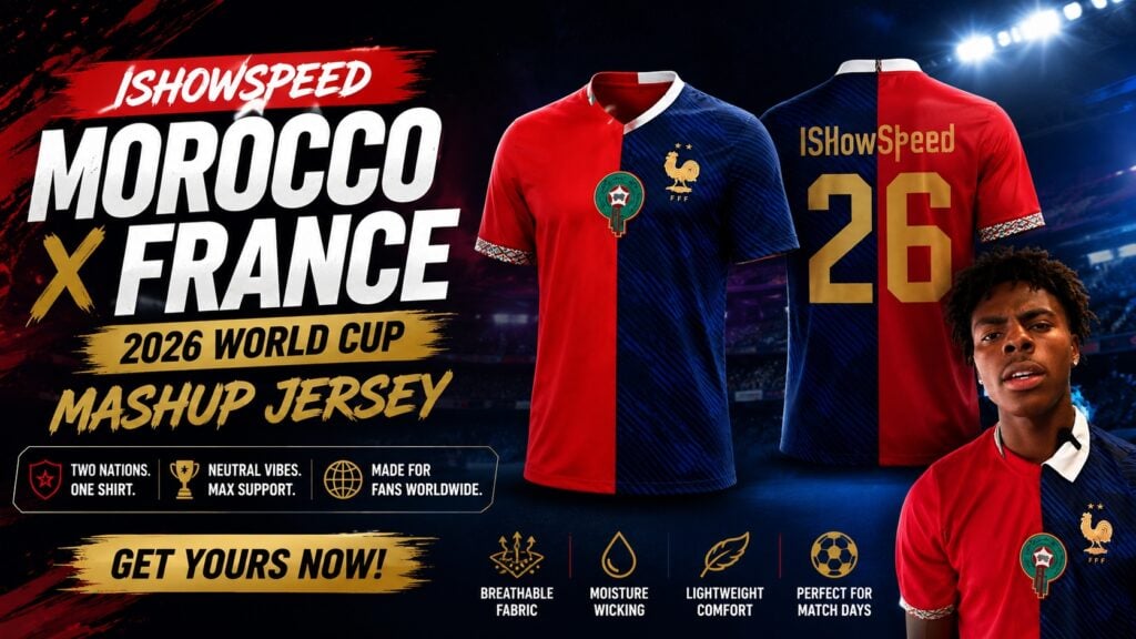 Where to Buy the Viral Mashup Speed Morocco x France 2026 World Cup Jersey