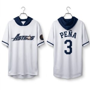 Astros Jeremy Pena Short Sleeve 90s Hoodie Jersey 2026 Giveaway 1