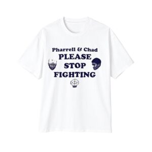 1 Pharrell Williams Chad Hugo The Neptunes Please Stop Fighting Shirt 1
