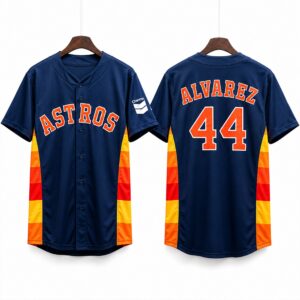 2026 Astros Yordan Alvarez Navy Jersey Giveaway 1