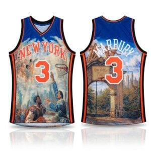 Jon Stan x Mitchell x Ness Stephon Marbury Hardwood Classics Jersey 1