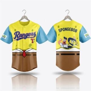 Rangers SpongeBob Day Jersey 2026 Giveaway 1