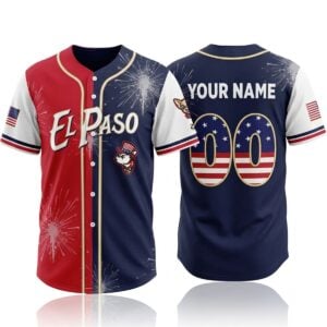 2026 El Paso Chihuahuas Celebrate Independence Day Jersey Giveaway 1