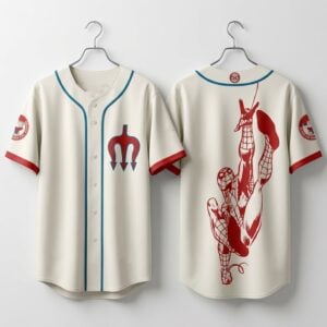 Diablos Rojos del Mexico Spider Man 2026 Jersey 1