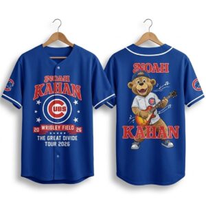 Chicago Cubs Noah Kahan The Great Divide Tour 2026 Jersey 1