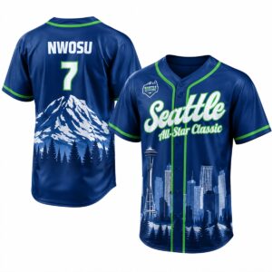 Uchenna Nwosu 2026 Seattle All Star Classic Jersey 1
