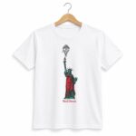 Statue of Liberty Red Dress Shirt