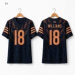 2026 Chicago Bears Williams Rivalry Uniform Jersey