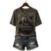 2026 Halloween Hello Darkness My Old Friend V neck Shirt 1