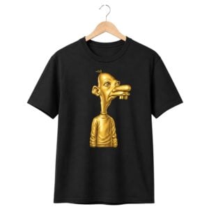 1 Neegy Manny Statue Gold Shirt 1