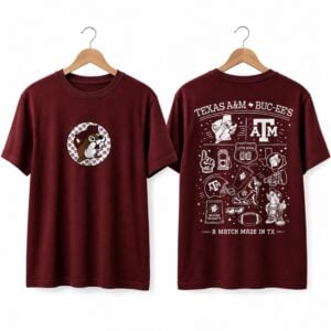 1 2026 Texas A&M Buc ee's A Match Made In TX Shirt