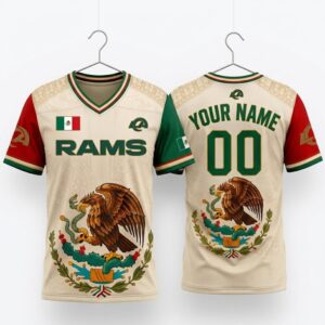 LA Rams Mexican Heritage 2026 Jersey 1