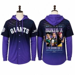 SF Giants KPop Demon Hunters HUNTR X Hoodie Jersey 2026 Giveaway 1