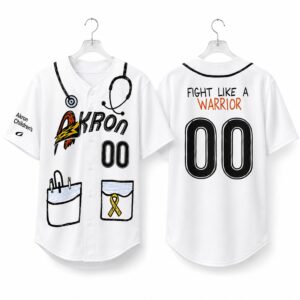 Akron RubberDucks Maryanne Childhood Cancer and Blood Disorders Celebration Jersey 2026 Giveaway 7 (1)