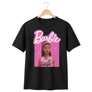 1 Karl Smesko Angel Reese Barbie Shirt 1