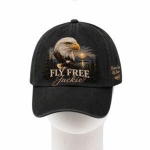 Fly Free Jackie Forever Over Big Bear Hat 1