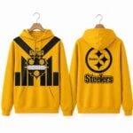Steelers Gold Alternate 1933 Throwback Game 2026 Hoodie