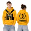 Steelers Gold Alternate 1933 Throwback Game 2026 Hoodie 2