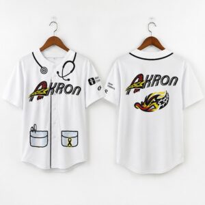 Akron RubberDucks Family Center Commemorative 2026 Jersey 1