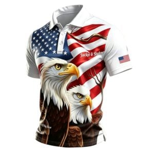 Jackie and Shadow Land Of Big Bear Polo Shirt (1)