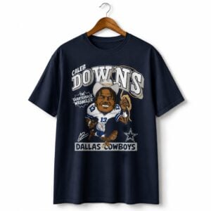 0 Cowboys Caleb Downs The Quarterback Wrangler Shirt
