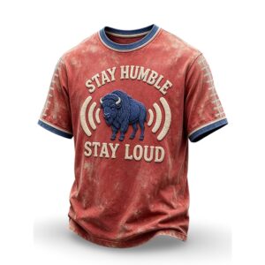 2026 Buffalo Football Stay Humble Stay Loud Shirt 1