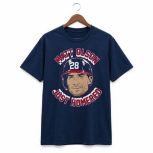 Matt Olson Just Homered Home Run Face Shirt 1