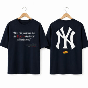NY Yankees 2026 Seinfeld George Costanza Hey Did You Know That The Yankees Don t Wear Cotton Jerseys Shirt 1