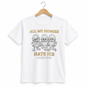1 Zayn Malik All My Homies Hate ICE Duck Shirt 1