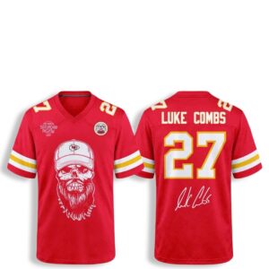 1 Chiefs Luke Combs My Kinda Saturday Night Tour 2027 Jersey