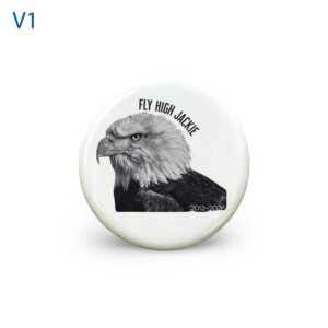 Fly High Jackie Eagle Pin 1