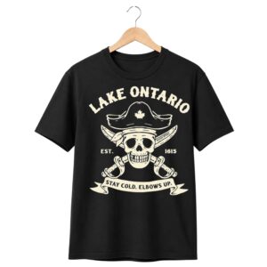 1 Lake Ontario Est 1615 Stay Cold Elbows Up Shirt 1