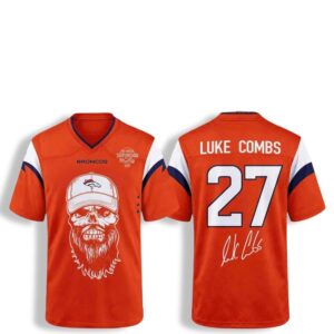 11 Broncos Luke Combs My Kinda Saturday Night Tour 2027 Jersey