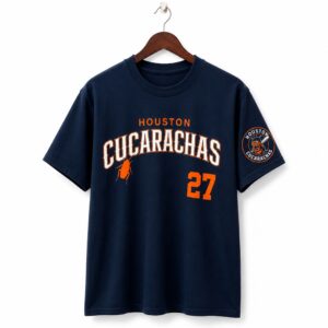 2026 Houston Cucarachas Team Logo Shirt 1