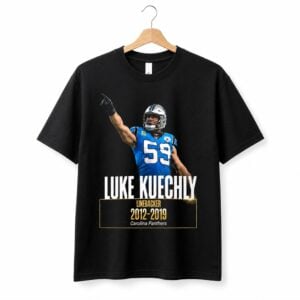 1 Panthers Luke Kuechly Linebacker 2012 2019 Shirt
