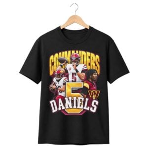 1 Commanders Rachaad White Jayden Daniels Shirt 1