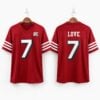2026 49ers Daejon Love Football Jersey 1