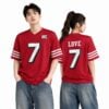 2026 49ers Daejon Love Football Jersey 4 2026 49ers Daejon Love Football Jersey 2