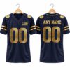 2026 Notre Dame Irish Football Gold Jersey 1